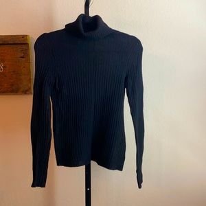 Naked Cashmere black knitted cashmere turtleneck sweater